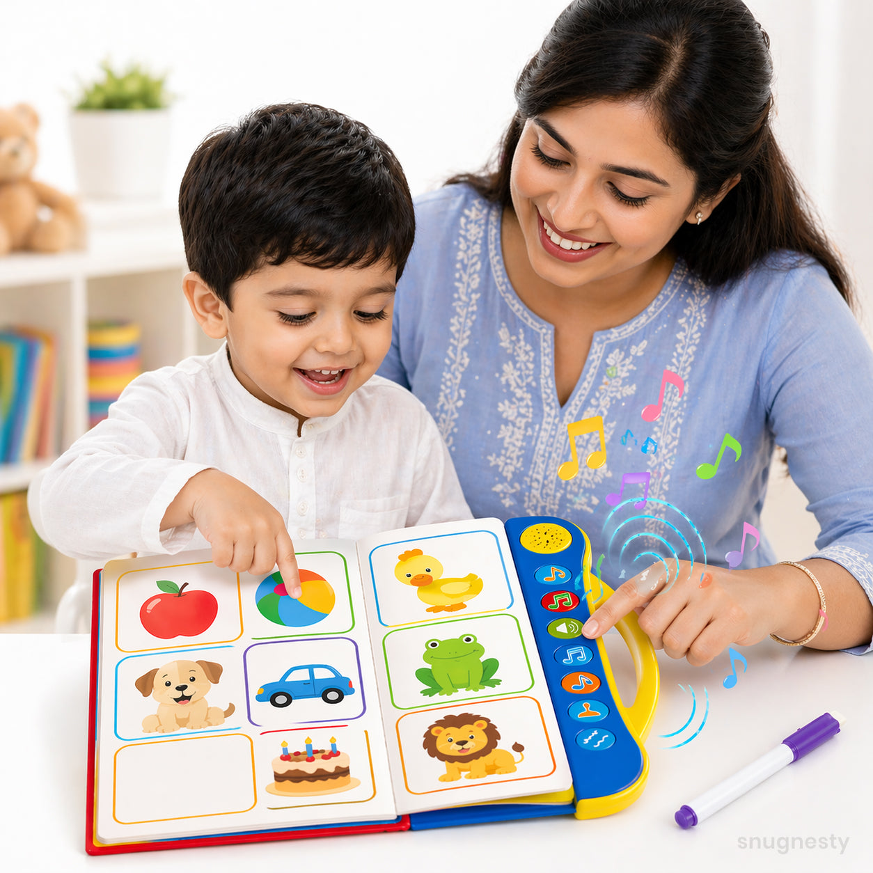 SnugSound™ Learning Book