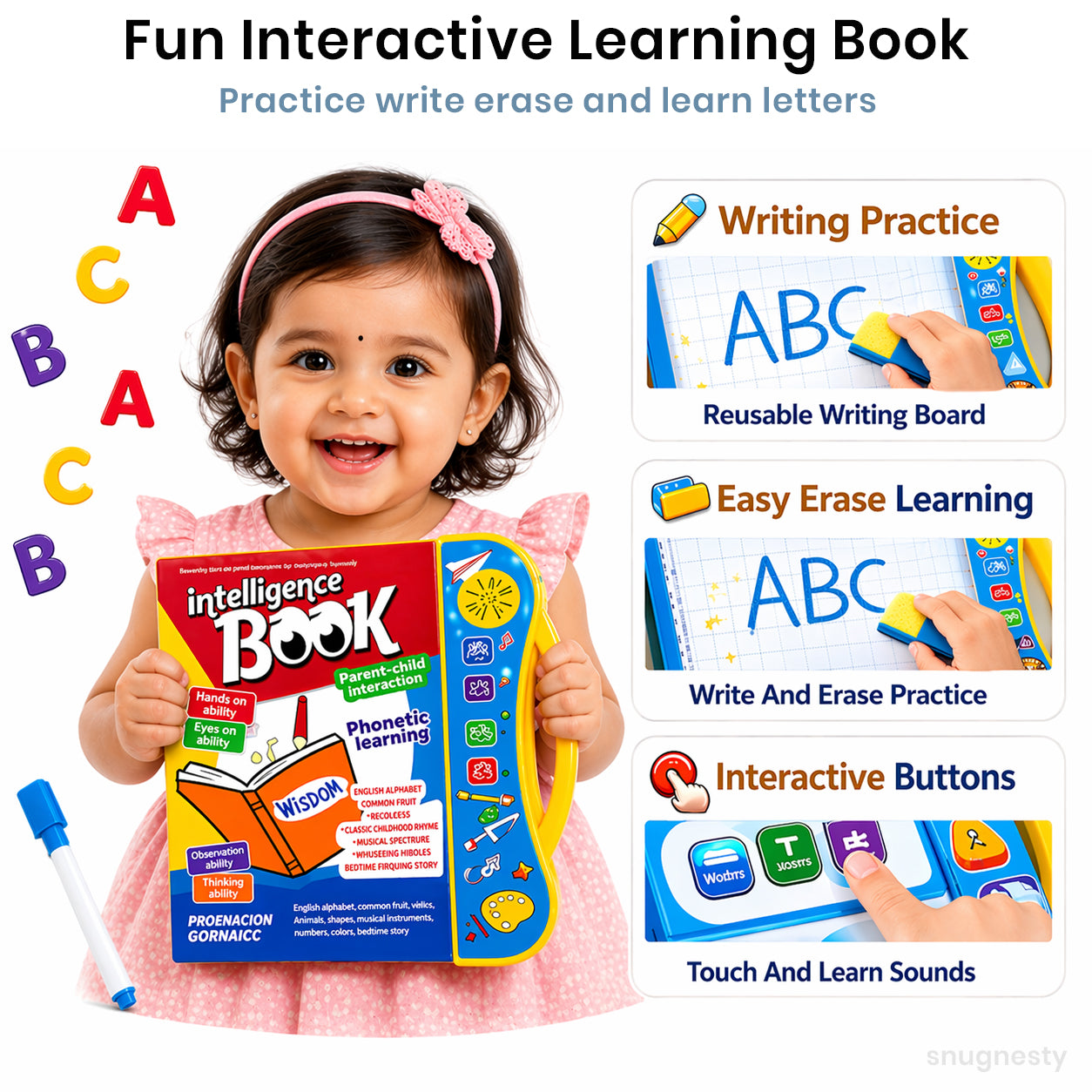 SnugSound™ Learning Book