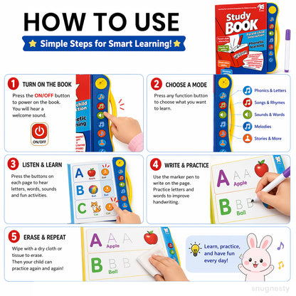 SnugSound™ Learning Book