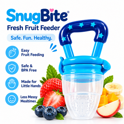 SnugBite™ Silicone Fresh Fruit Feeder