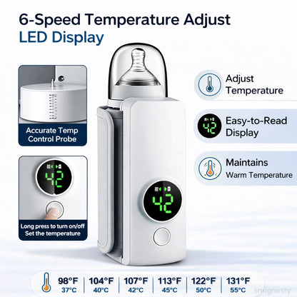 SnugWarm™ Portable Bottle Warmer