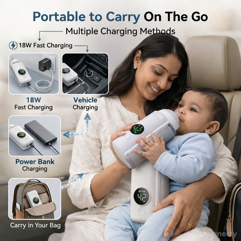 SnugWarm™ Portable Bottle Warmer