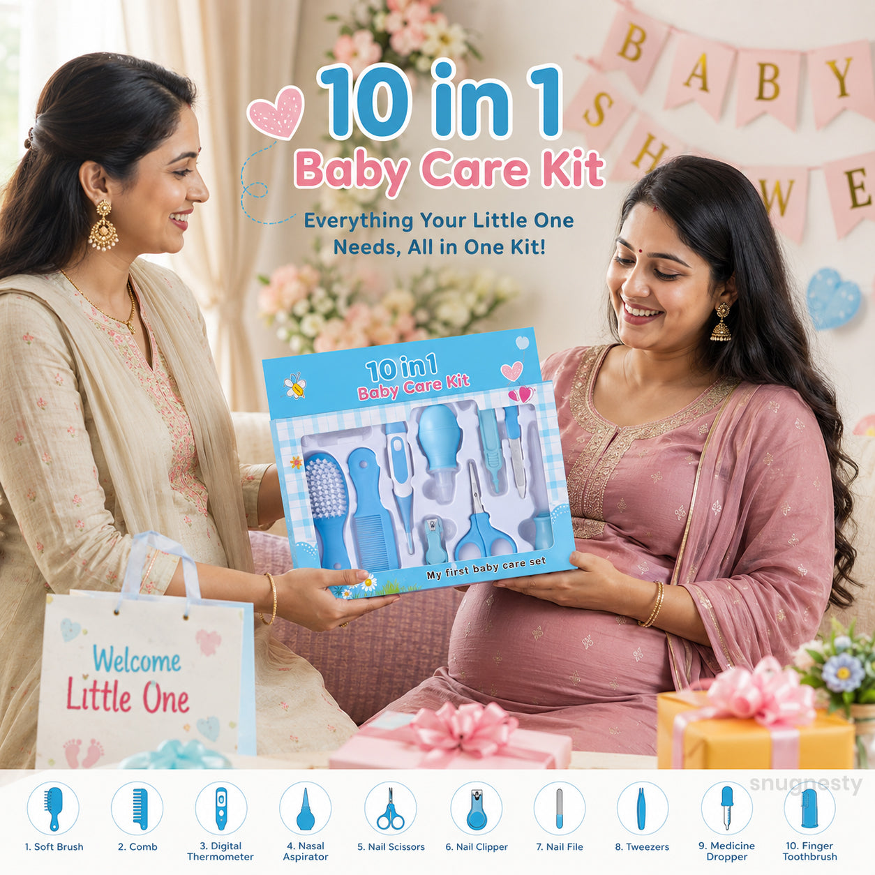 SnugCare™ Baby Grooming Kit