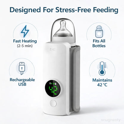 SnugWarm™ Portable Bottle Warmer